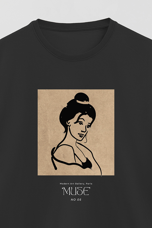 REMERA BASICA ESTAMPADA MUSE 4