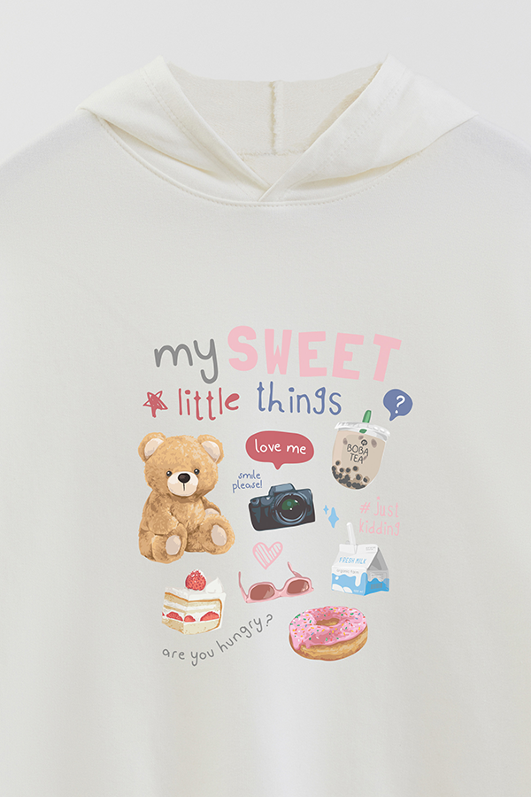 HOODIE RUSTICO KIDS TEDDY LITTLE THINGS