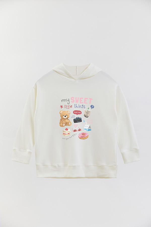 HOODIE RUSTICO KIDS TEDDY LITTLE THINGS