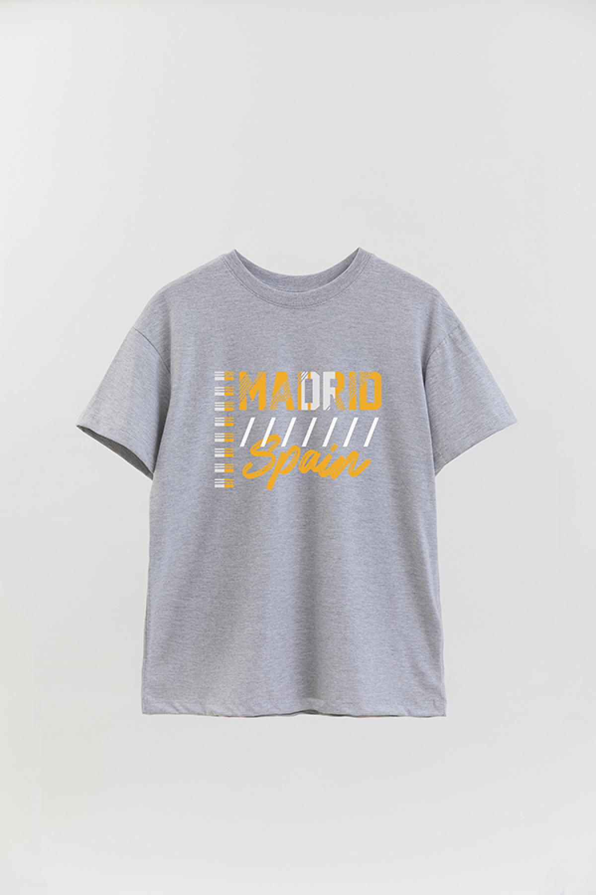 REMERA OVER ESTAMPADA CT MADRID