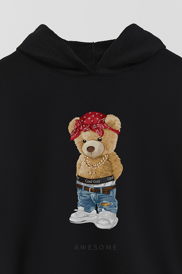 HOODIE RUSTICO KID TEDDY AWESOME