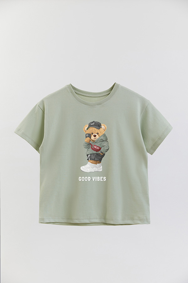 REMERA GB OVERSIZE GOOD VIBES
