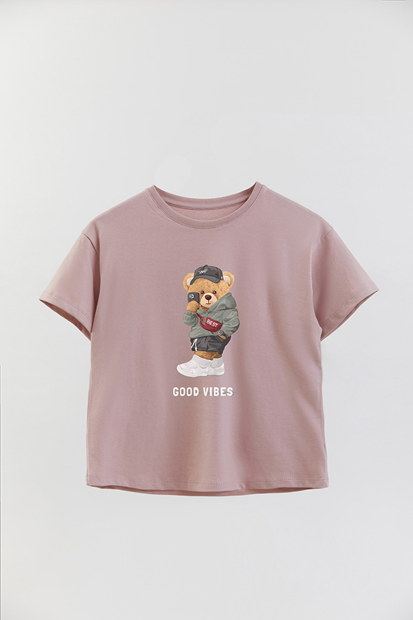 REMERA GB OVERSIZE GOOD VIBES