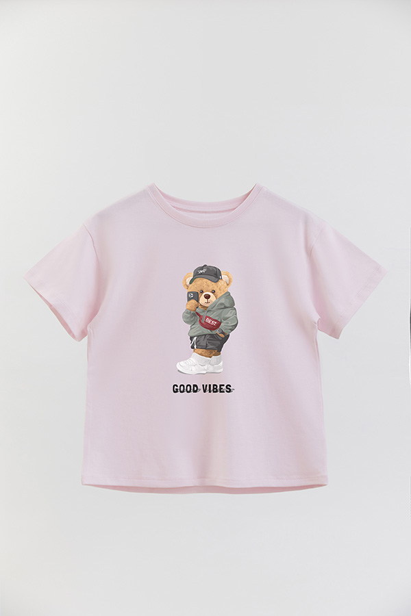 REMERA GB OVERSIZE GOOD VIBES