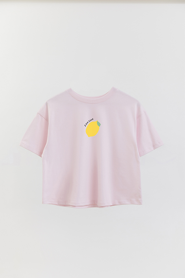 REMERA CROP ESTAMPADA ITALY I AM SOUR