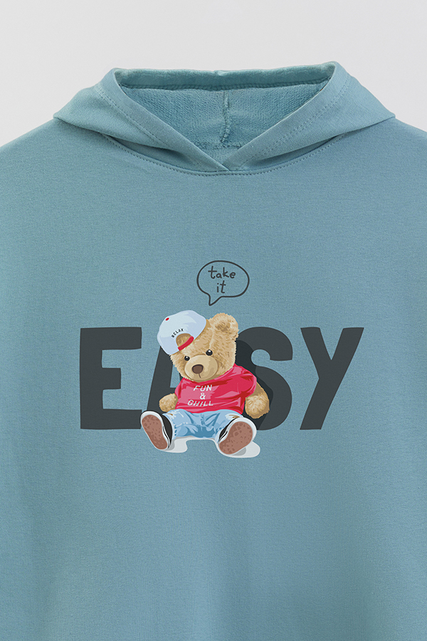 HOODIE RUSTICO KID TEDDY TAKE IT EASY