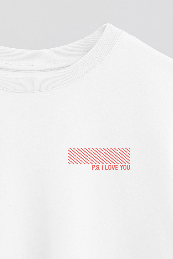 REMERA CROP ESTAMPADA VALENTINE STAMP 6