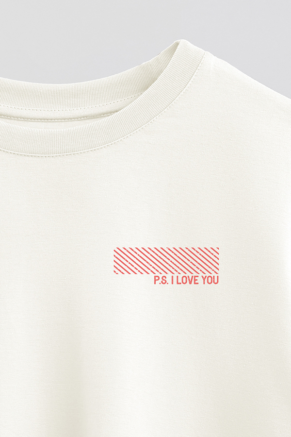 REMERA CROP ESTAMPADA VALENTINE STAMP 6