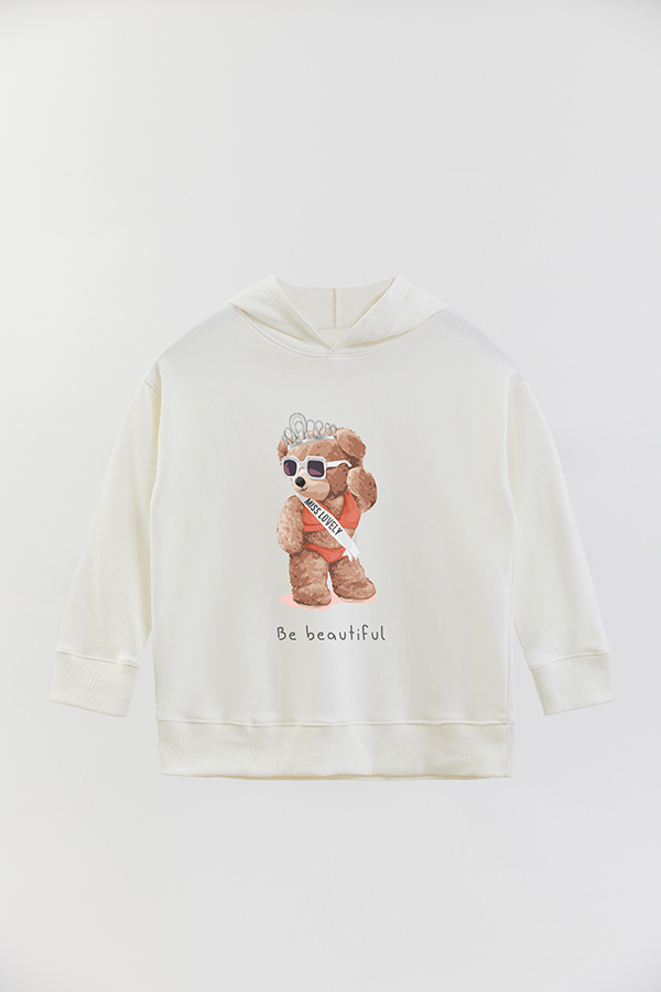 HOODIE RUSTICO KID TEDDY BE BEAUTIFUL
