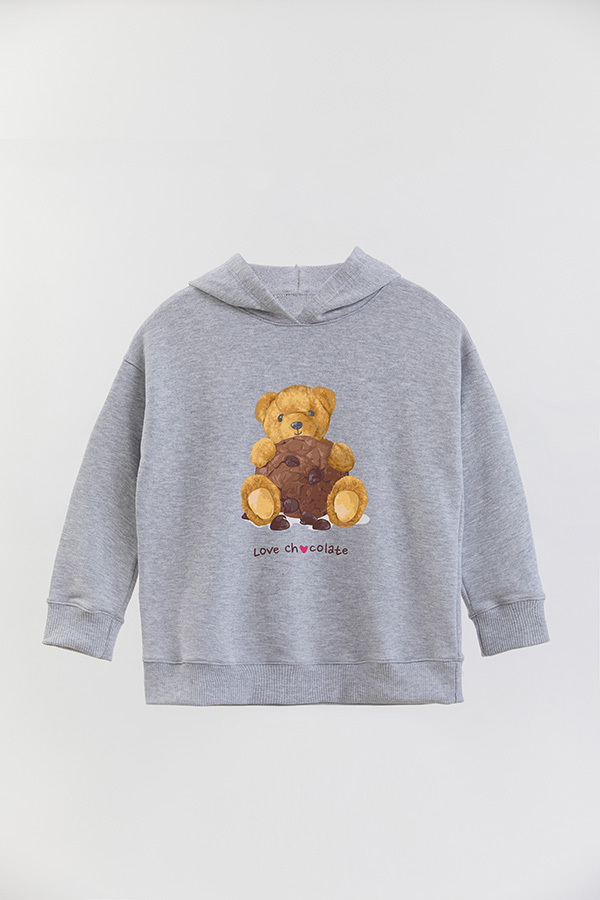 HOODIE RUSTICO KIDS TEDDY COOKIE