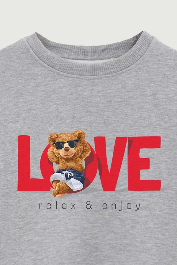 BUZO TEDDY LOVE RELAX AND ENJOY