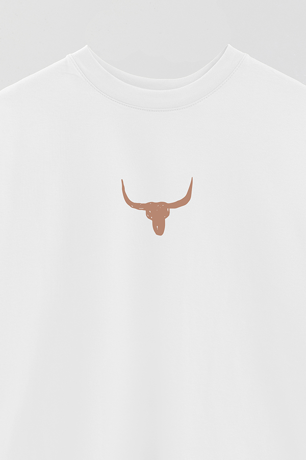 REMERA OVER ESTAMPADA WESTERN WILD WEST BUFFALO