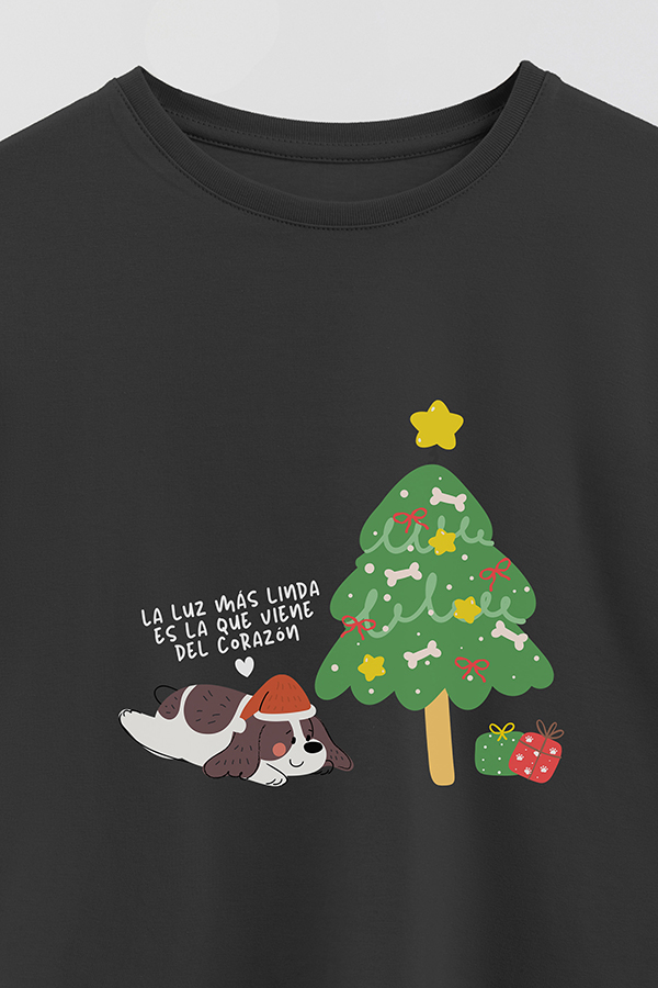 REMERA GIRL OVER DG LA LUZ MAS LINDA