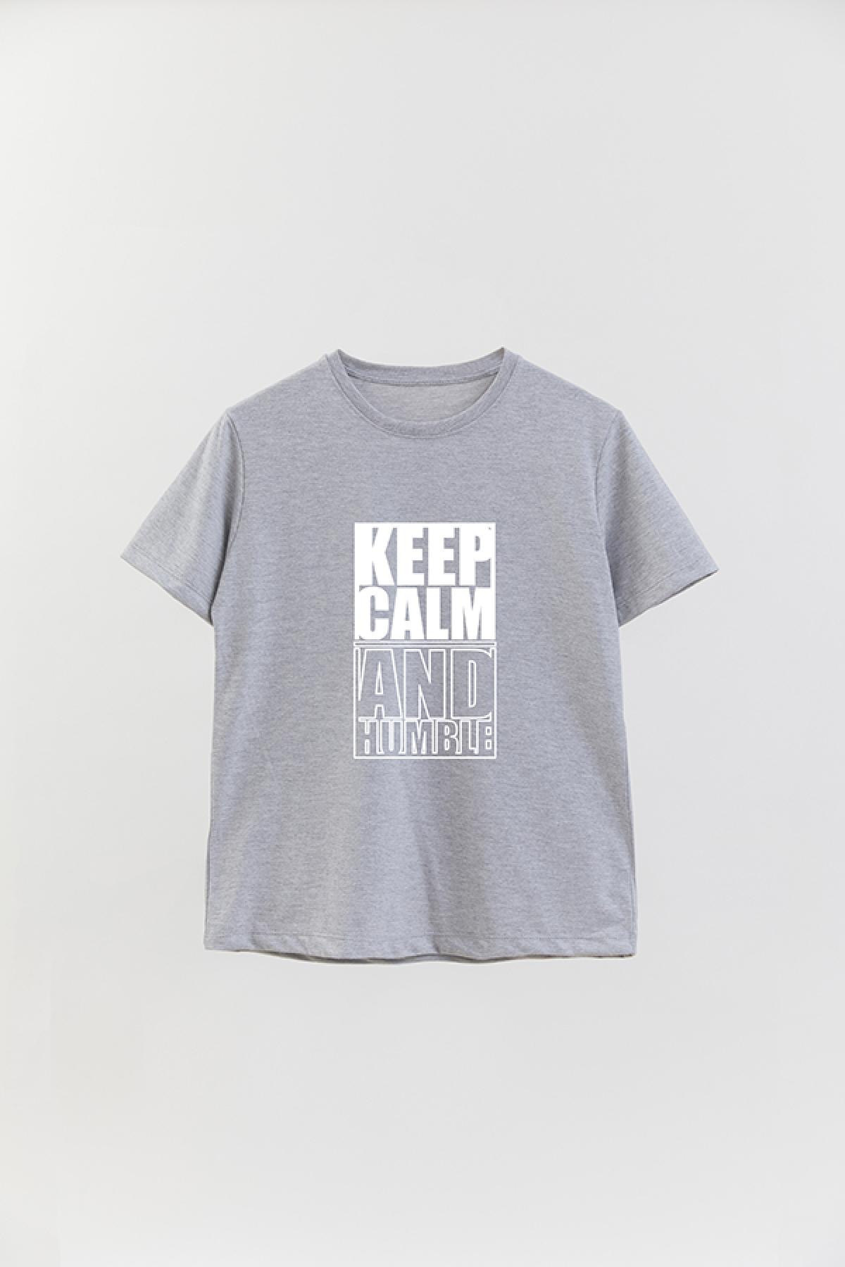 REMERA BASICA ESTAMPADA CL KEEP CALM AND HUMBLE
