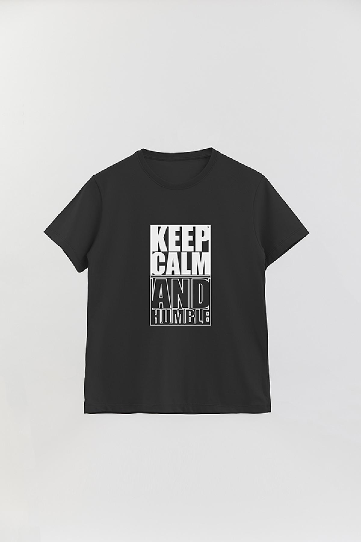 REMERA BASICA ESTAMPADA CL KEEP CALM AND HUMBLE
