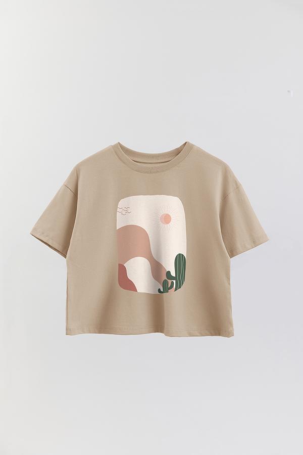 REMERA CROP ESTAMPADA ART 26