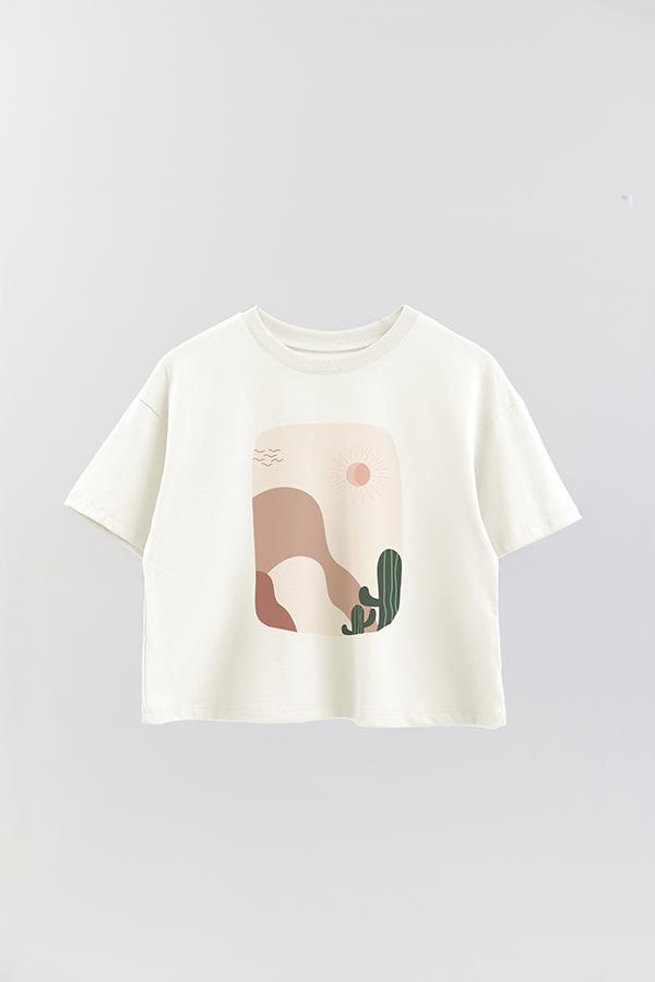 REMERA CROP ESTAMPADA ART 26