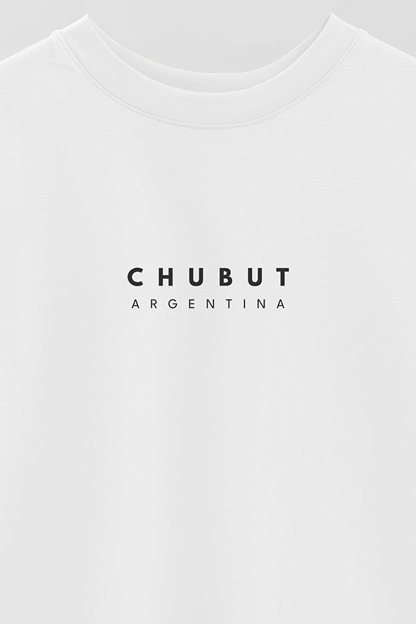 REMERA OVER ESTAMPADA ARG BD CHUBUT