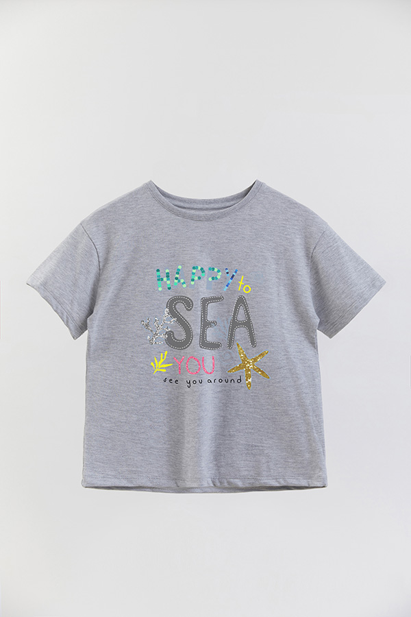 REMERA GIRL OVER HAPPY TO SEE YOU