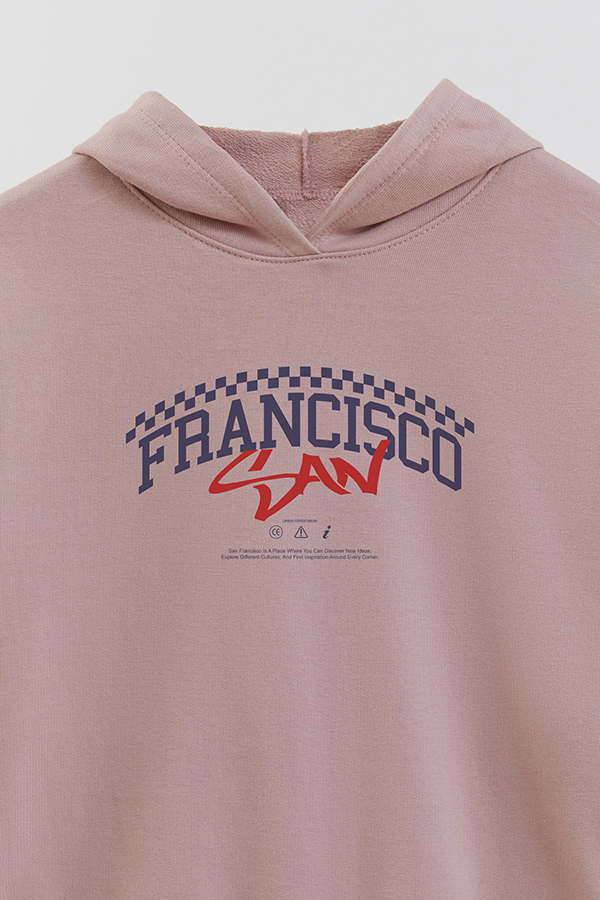 HOODIE RUSTICO BOY URBAN SAN FRANCISCO