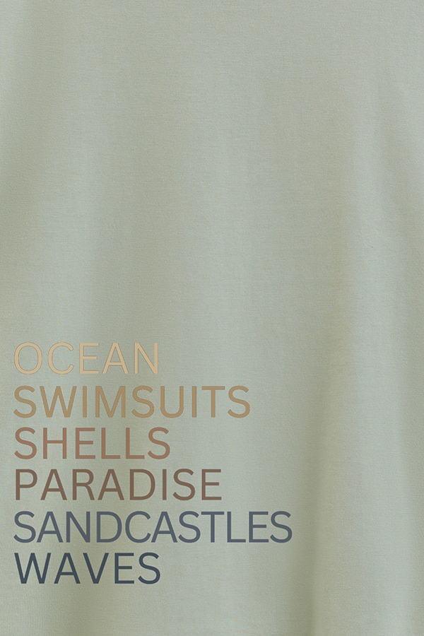 REMERA BOY OVER BEACH OCEAN