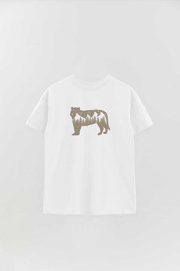 REMERA OVER ESTAMPADA TGR TIGER STAR