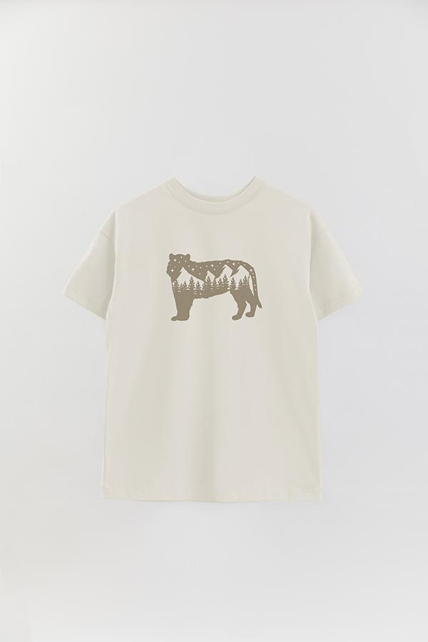 REMERA OVER ESTAMPADA TGR TIGER STAR