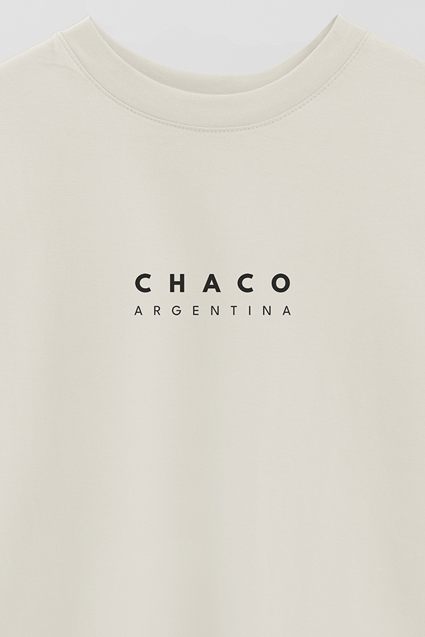REMERA OVER ESTAMPADA ARG BD CHACO