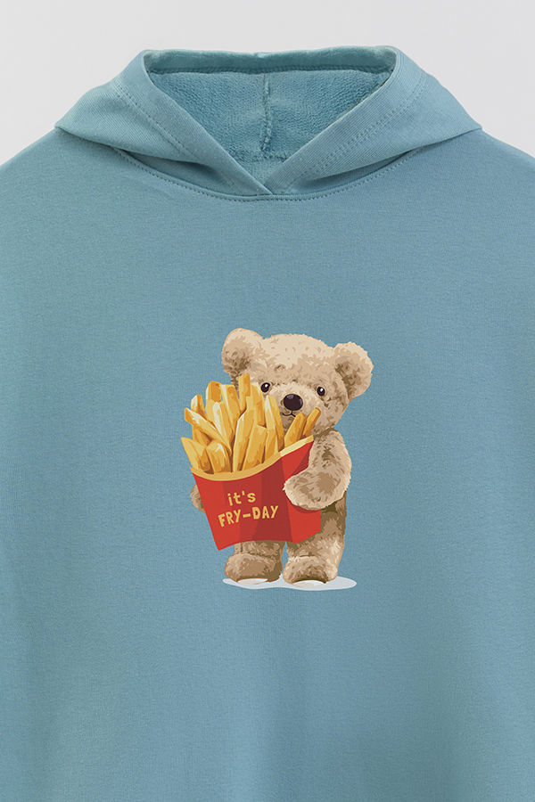 HOODIE RUSTICO KIDS TEDDY FRY-DAY