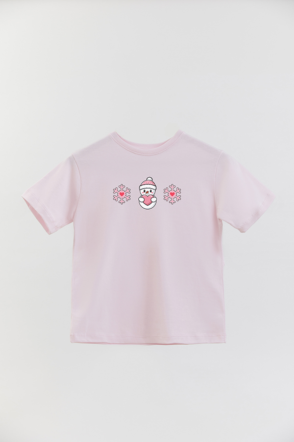 REMERA BASICA ESTAMPADA SPL CHRISTMAS SNOWY