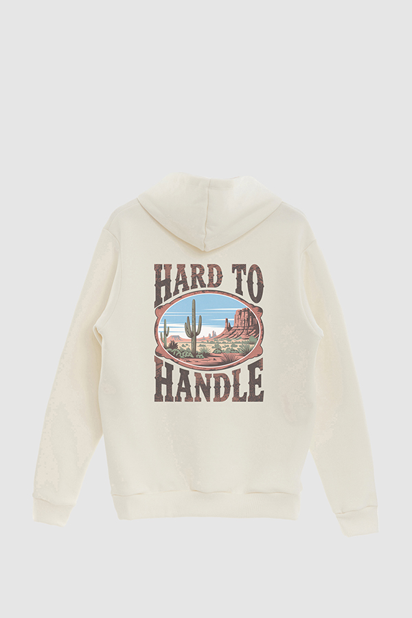 HOODIE ESTAMPADO WESTERN PINK HANDLE