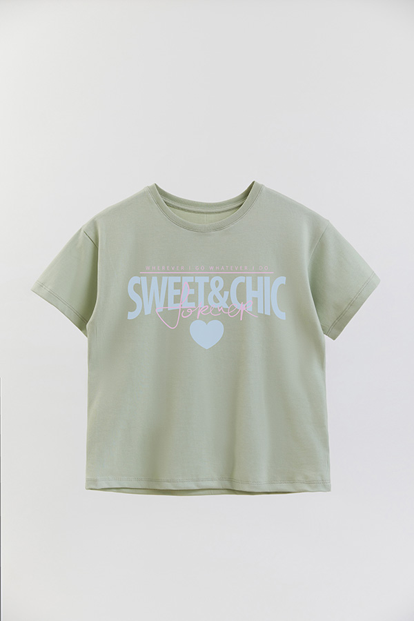 REMERA GIRL OVER SWEET CHIC FOREVER