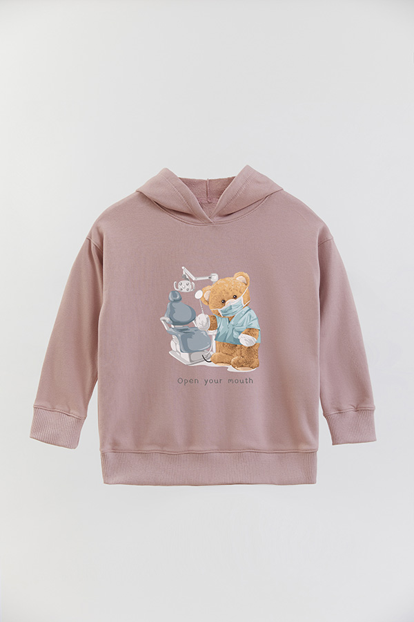 HOODIE RUSTICO KIDS TEDDY DENTIST