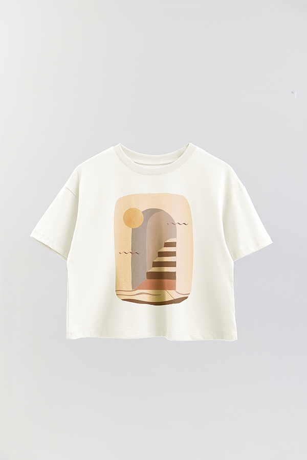 REMERA CROP ESTAMPADA ART 25