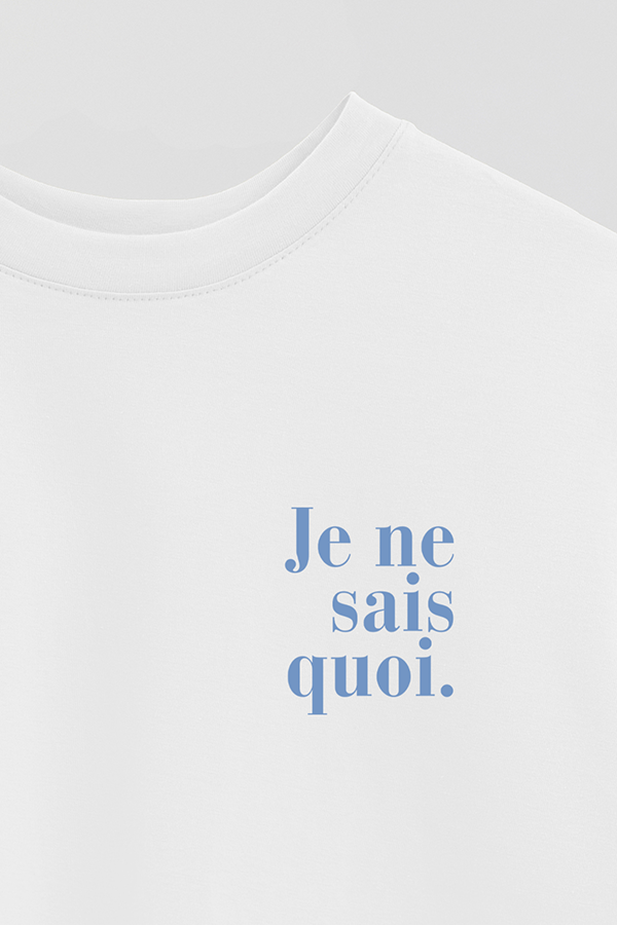 REMERA OVER ESTAMPADA WCV JE NE SAIS QUOI