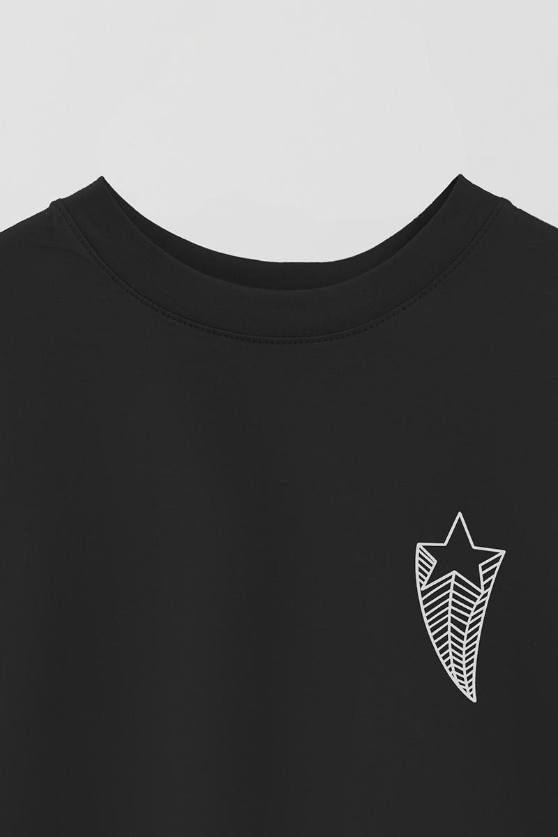 REMERA OVER ESTAMPADA UNISEX STAR