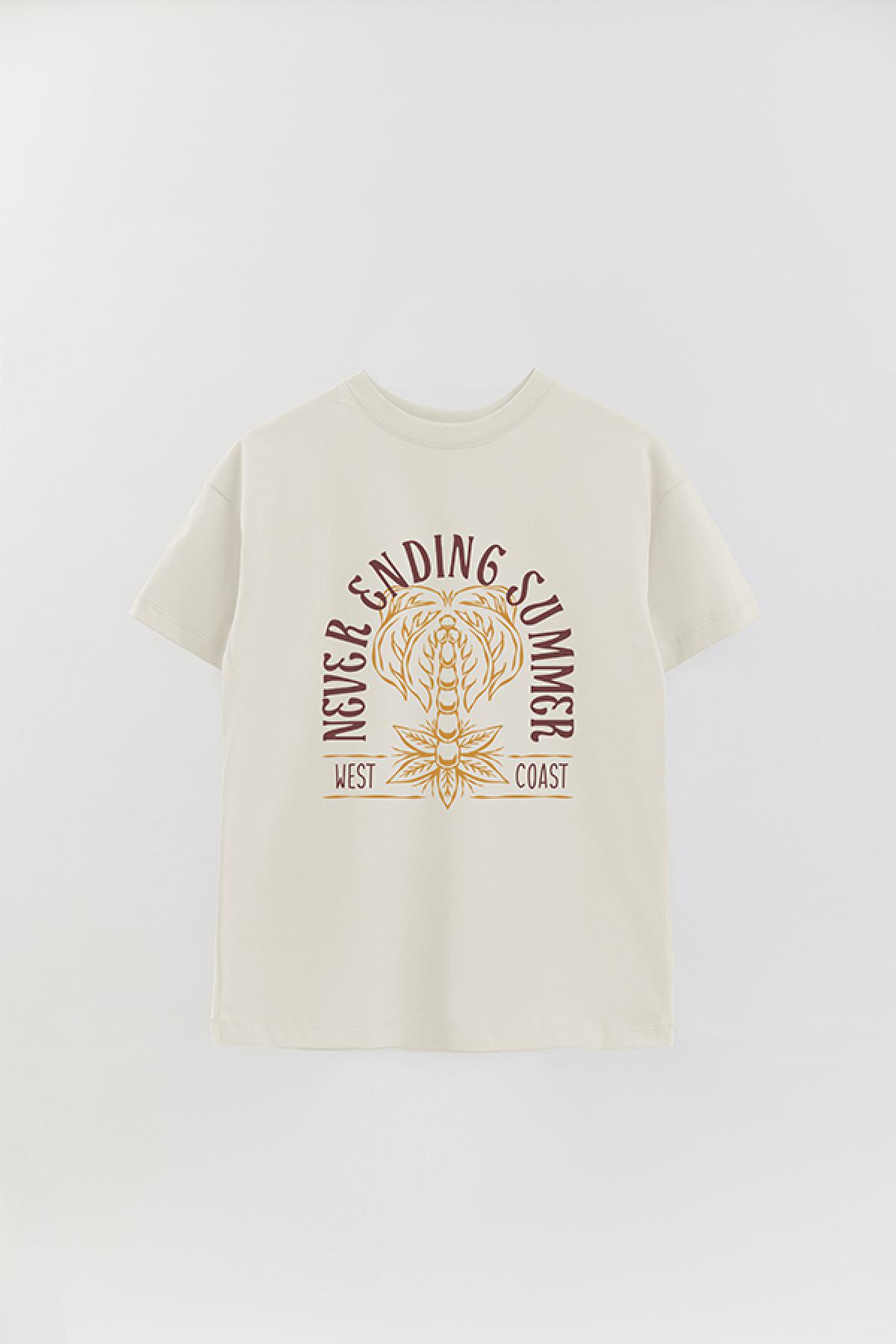 REMERA OVER ESTAMPADA SMV NEVER ENDING SUMMER