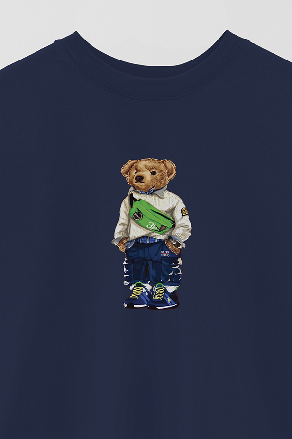 REMERA OVER ESTAMPADA UNISEX BEAR YOUNG BOY