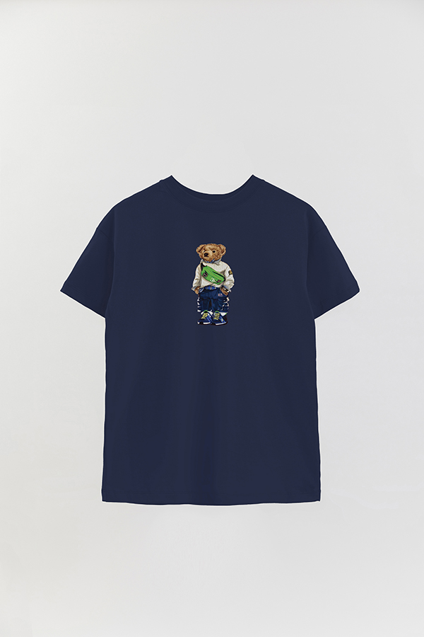 REMERA OVER ESTAMPADA UNISEX BEAR YOUNG BOY