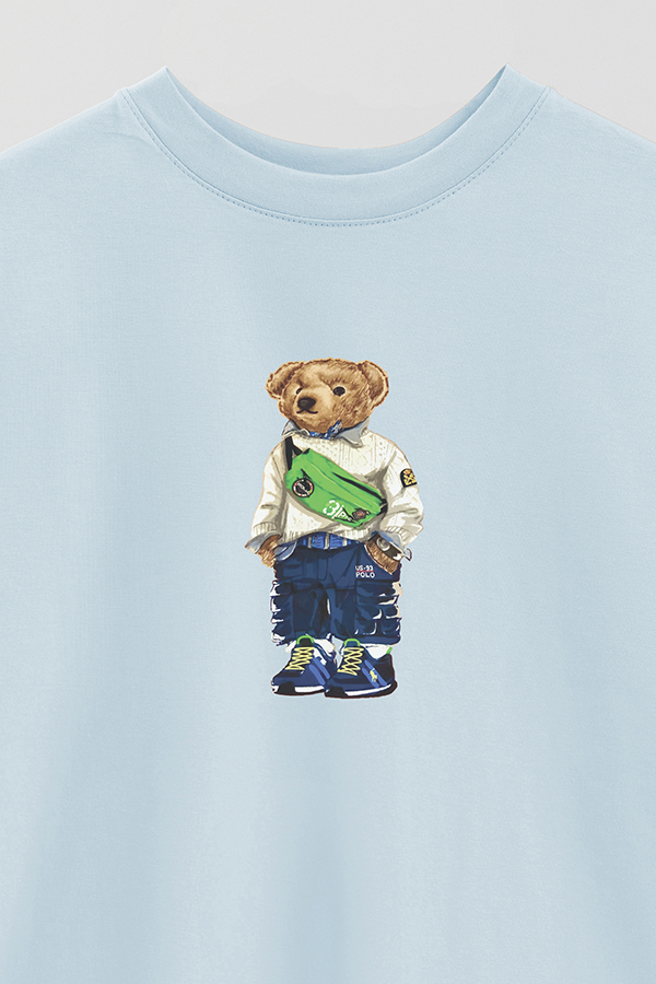REMERA OVER ESTAMPADA UNISEX BEAR YOUNG BOY