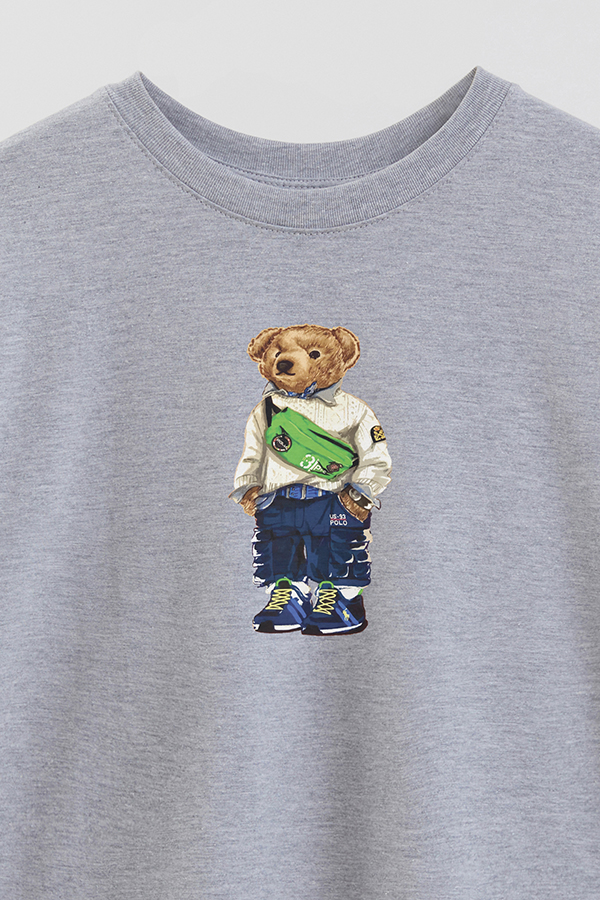 REMERA OVER ESTAMPADA UNISEX BEAR YOUNG BOY