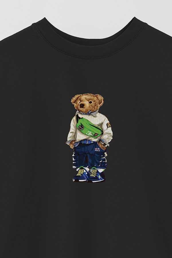 REMERA OVER ESTAMPADA UNISEX BEAR YOUNG BOY