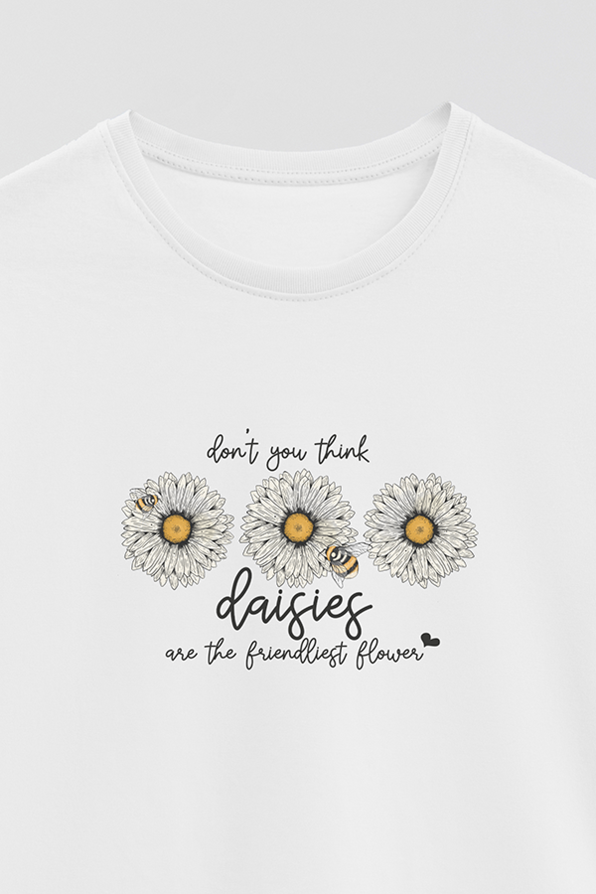 REMERA BASICA ESTAMPADA DS DON'T YOU THINK