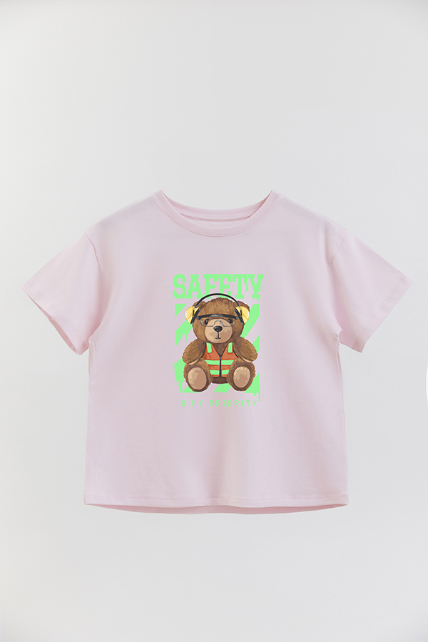 REMERA GB OVERSIZE TEDDY SAFETY IS MY PRIORITY