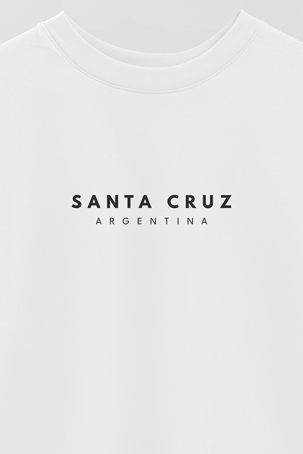 REMERA OVER ESTAMPADA ARG BD SANTA CRUZ