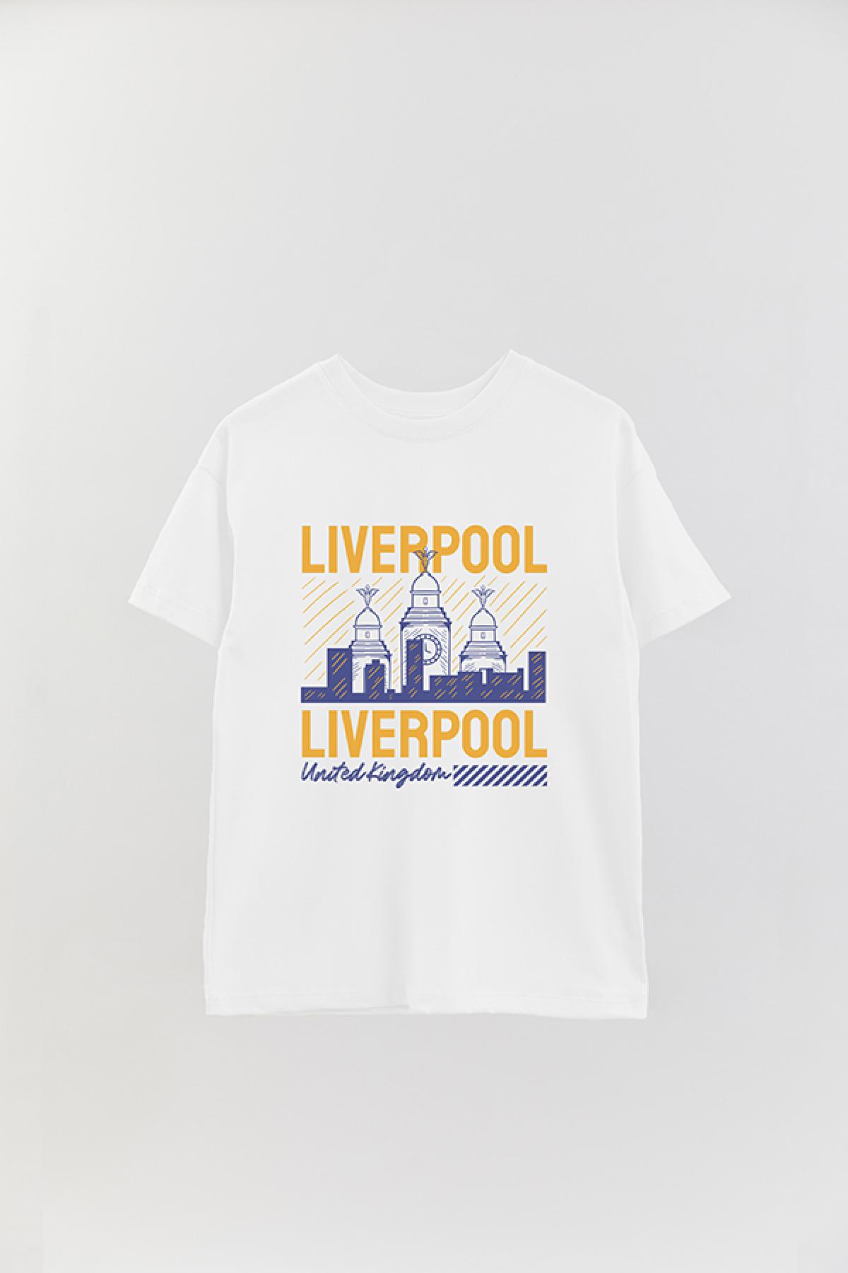 REMERA OVER ESTAMPADA CT LIVERPOOL