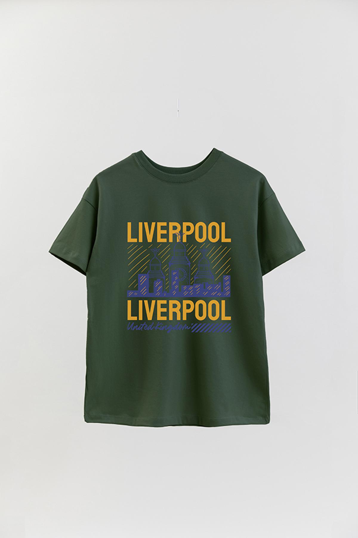 REMERA OVER ESTAMPADA CT LIVERPOOL
