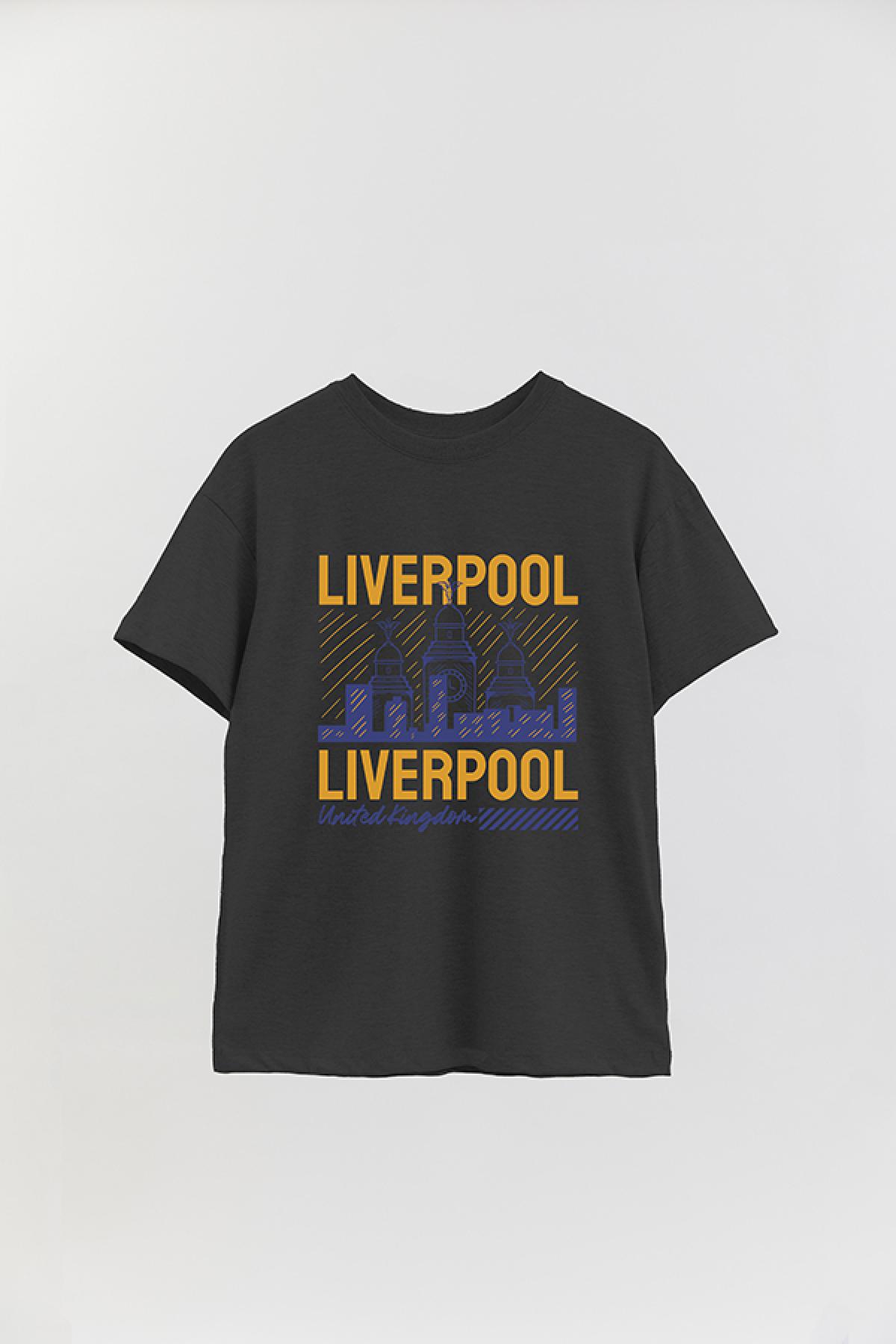 REMERA OVER ESTAMPADA CT LIVERPOOL