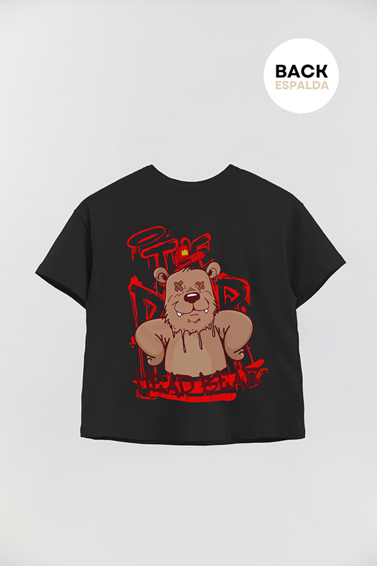 REMERA BOY OVER URBAN HEAD BEAR