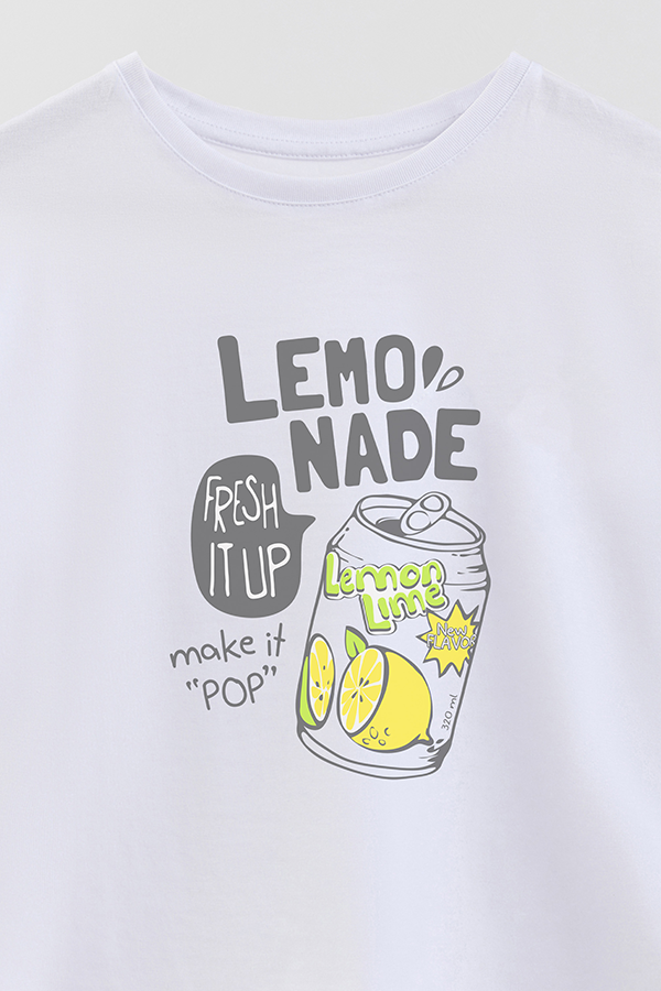 REMERA GIRL OVER LEMONADE